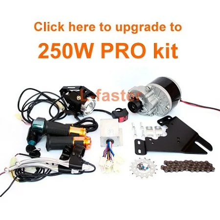 24V250W электрический велосипед с левым приводом, комплект двигателя для горного велосипеда, набор для преобразования, настраиваемый комплект электрического двигателя для подвесного велосипеда