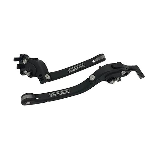 Пара тормоза мотоцикла с ЧПУ складные сцепные рычаги для Honda SH300/MF13/NSS300 FORZA300 FORZA 125 250 300 2010 - Цвет: Серый