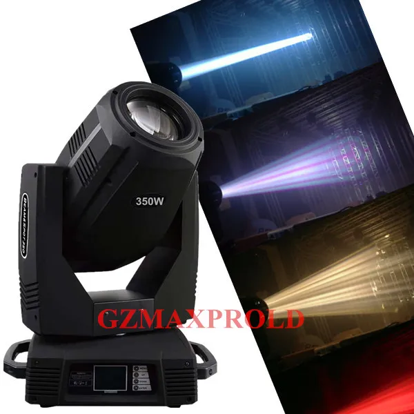 2 шт./лот луч движущейся головки dmx 512 17R 350 Вт 3 в 1 прожектор с головкой для сцены