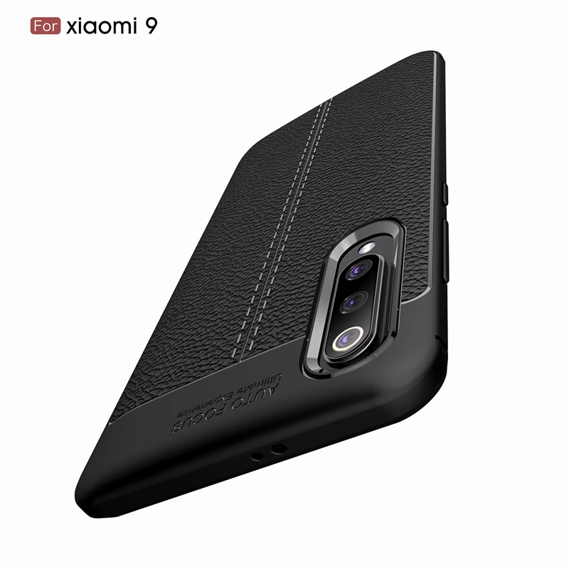 Чехол Wolfrule для Xiaomi Mi 9 чехол Mi9 модный силиконовый Прочный Гибридный в стиле личи