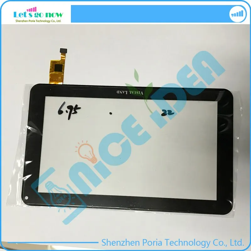 

100% New 6.95'' Inch Touch Screen Digitizer For TOPSUN-C007-A Black Front Tablet Touch Panel Glass Replacement