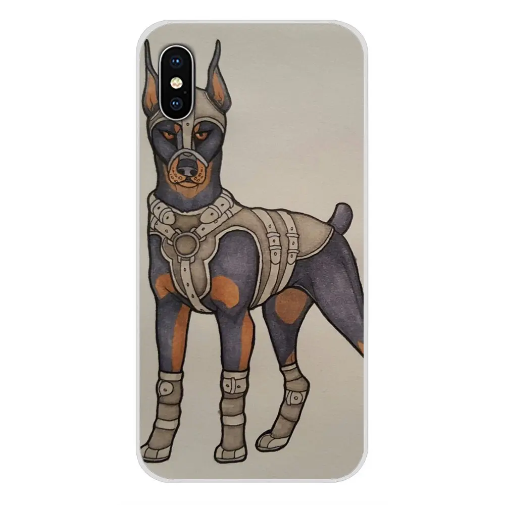 Прозрачный чехол из ТПУ для Samsung Galaxy S3 S4 S5 Mini S6 S7 Edge S8 S9 S10 Lite Plus Note 4 5 8 9 funny Dachshund