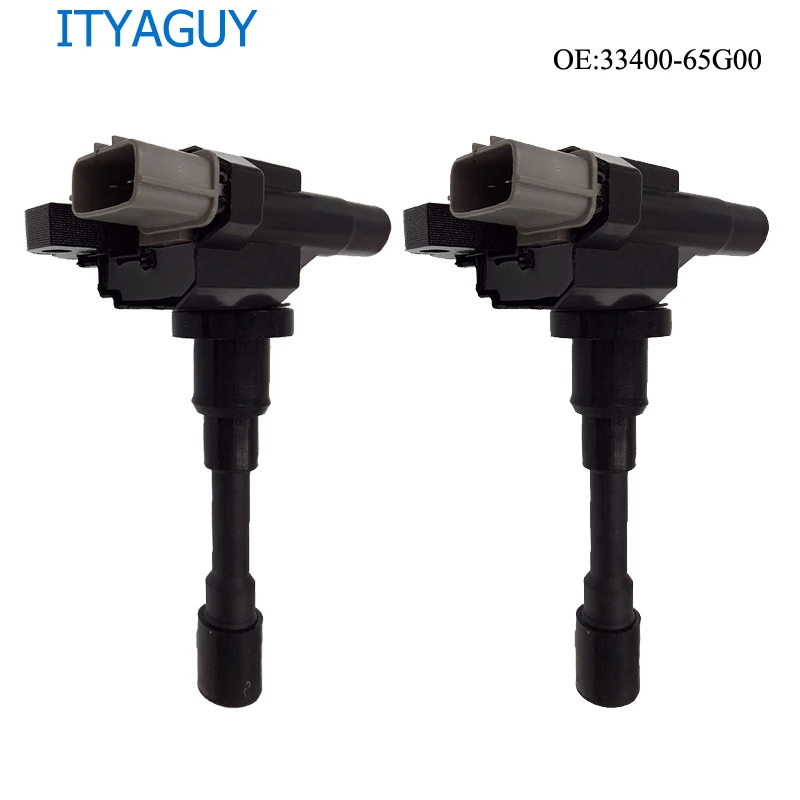 2 шт. катушки зажигания 33400 65G00 65G01 для Suz * uki Jim ny Lia na Swift II III 4WD SX4 Ignis Gr и Vi tara|Катушка