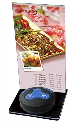 Система вызова официанта система официантки с держателем меню|pager system|waiter service