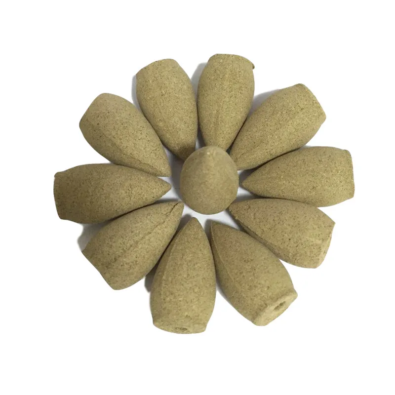 10 шт./пакет натуральный цветочный аромат благовония конусы китайский полынь