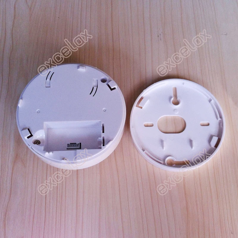 Цифровые проводные сети Звук светодиодный индикатор дыма DC Мощность обнаружения