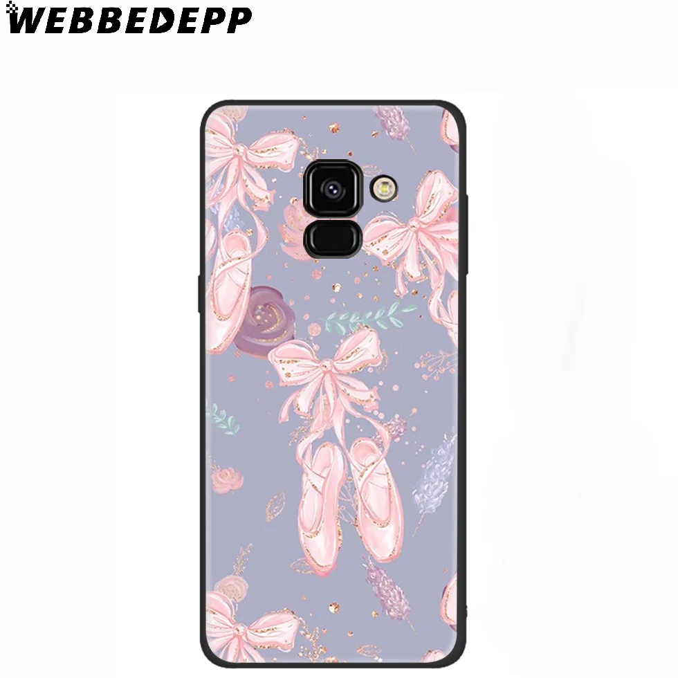 WEBBEDEPP балерины танец балет силиконовый чехол для Samsung Galaxy A3 A5 A6 A7 A8 A9 A10 A20 A30 A40 A50 A70