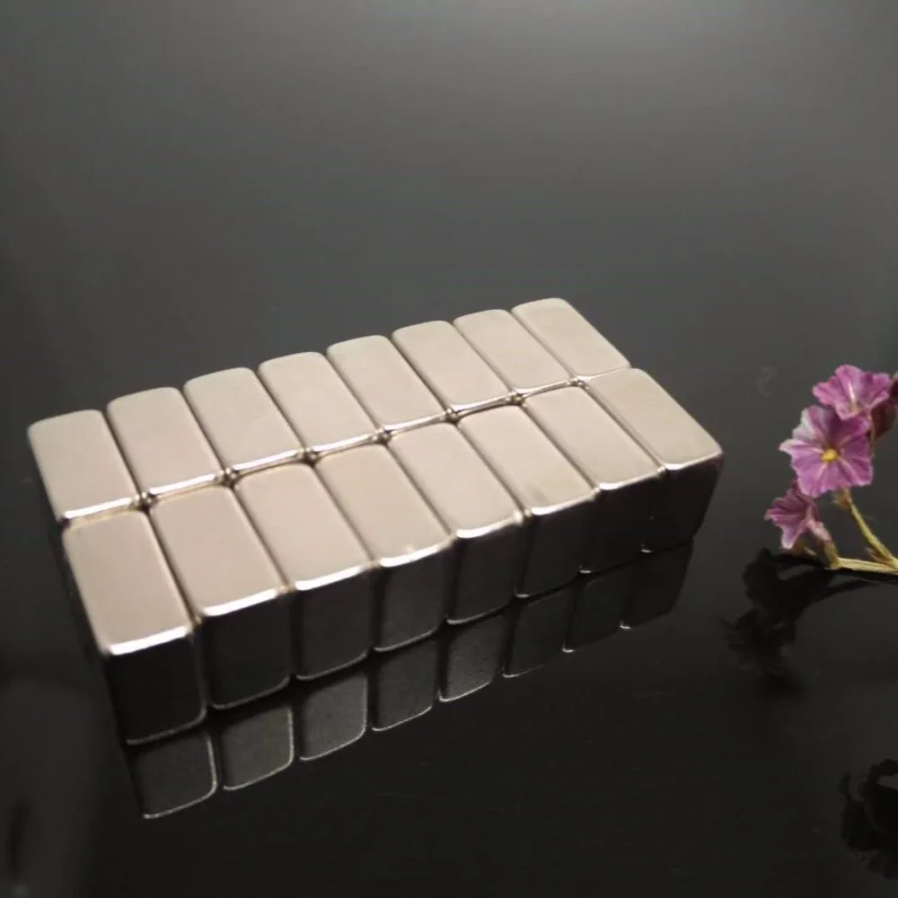 Блок-магнит 10x8x6 мм магнитный куб N35 постоянный кубик NdFeB мощные неодимовые