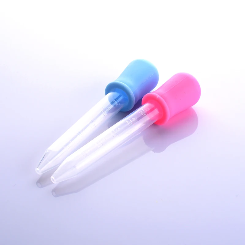 Силиконовая ложка-капельница для детской безопасности новорожденных Burette