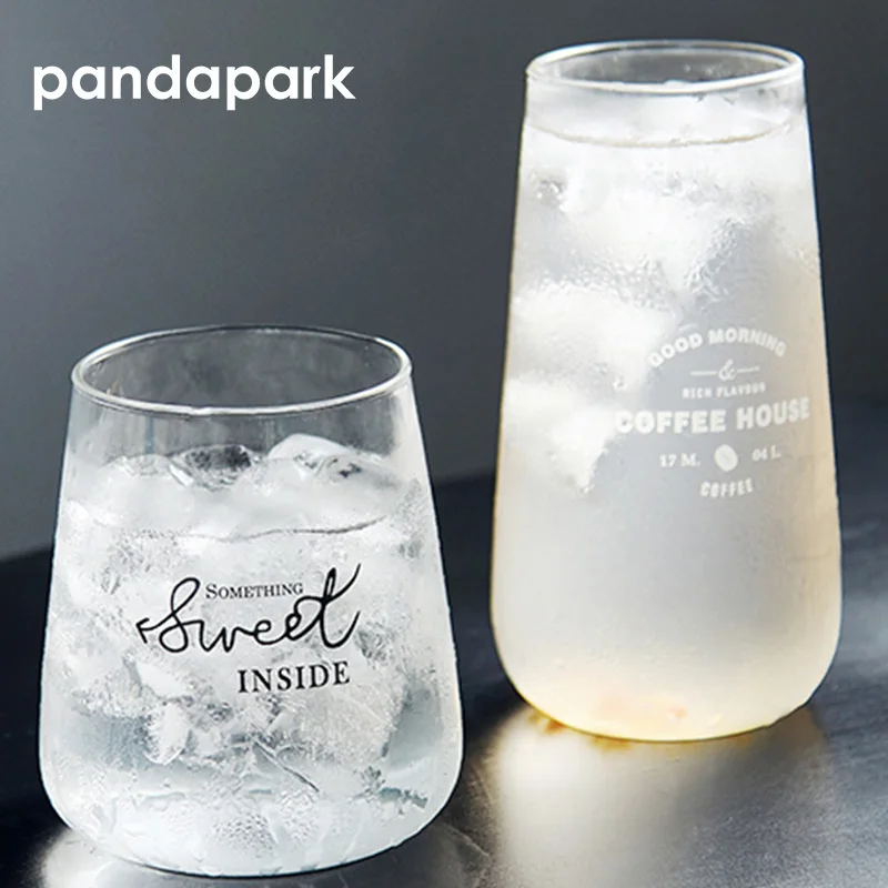 Новинка 2018 кружка для холодных напитков Pandapark модный бокал сока с надписью