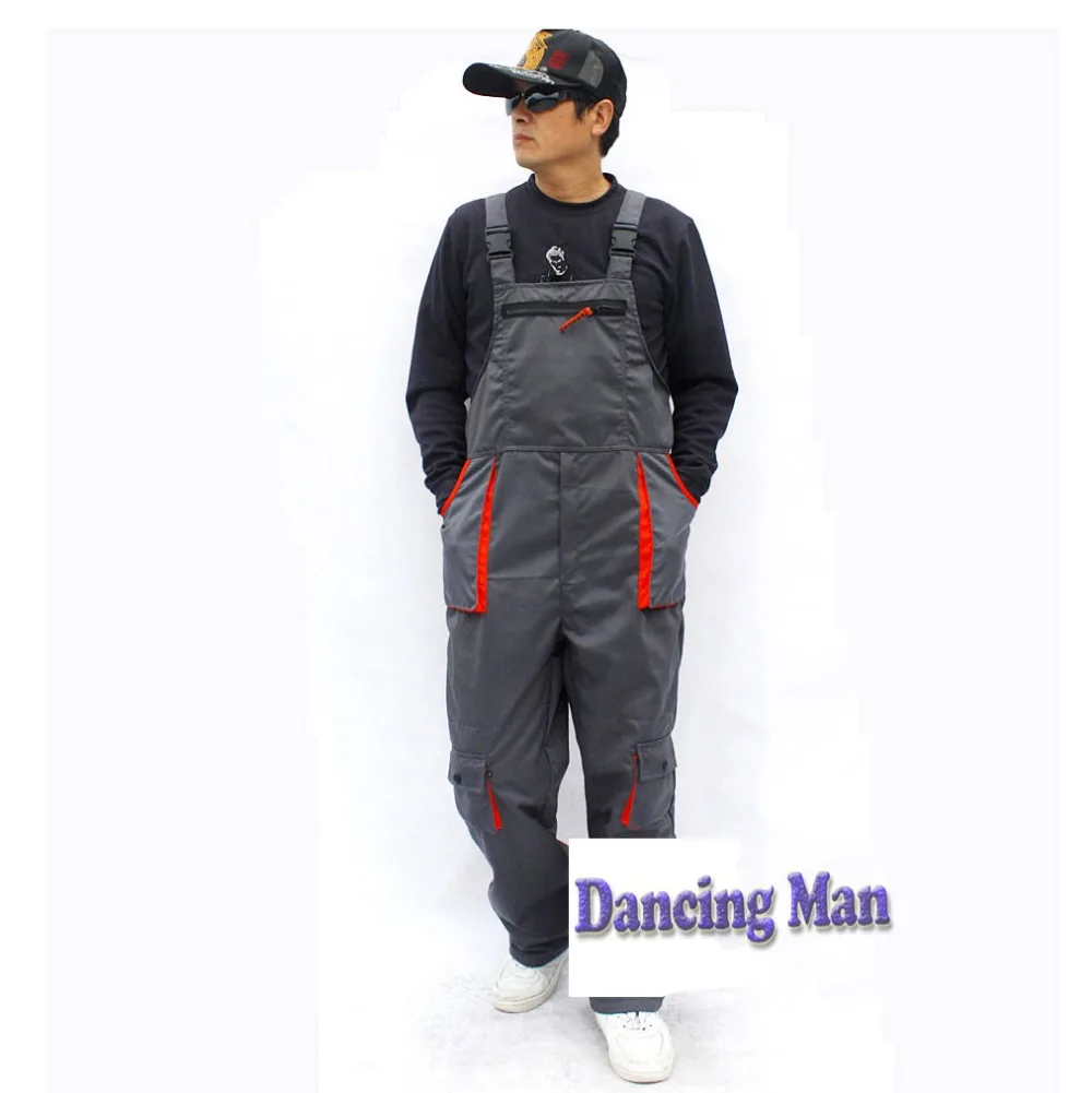 Мужской комбинезон на лямках Рабочие Комбинезоны для ремонтников износостойкие