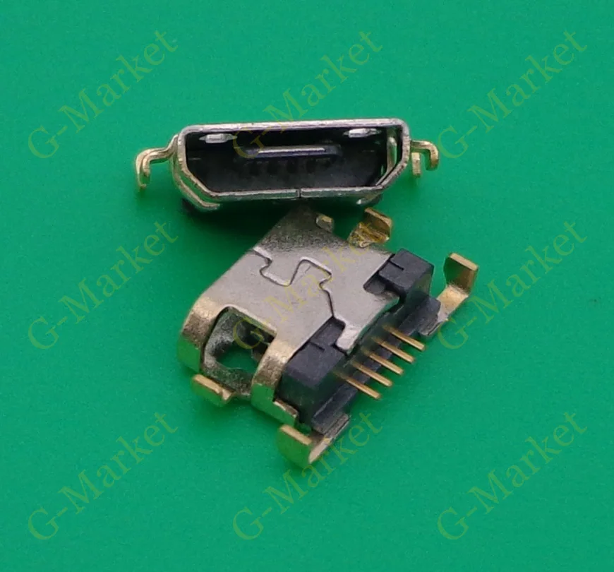 30 шт./лот для Alcatel OT7040 OT 7040 micro usb зарядный коннектор разъем док станции|lot lot|lot usblot |