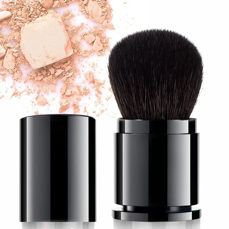 

Retractable Professional Single Portable Makeup Brush FacePowder Foundation blush brush make up Brush Tool Pincel Maquiagem50pcs