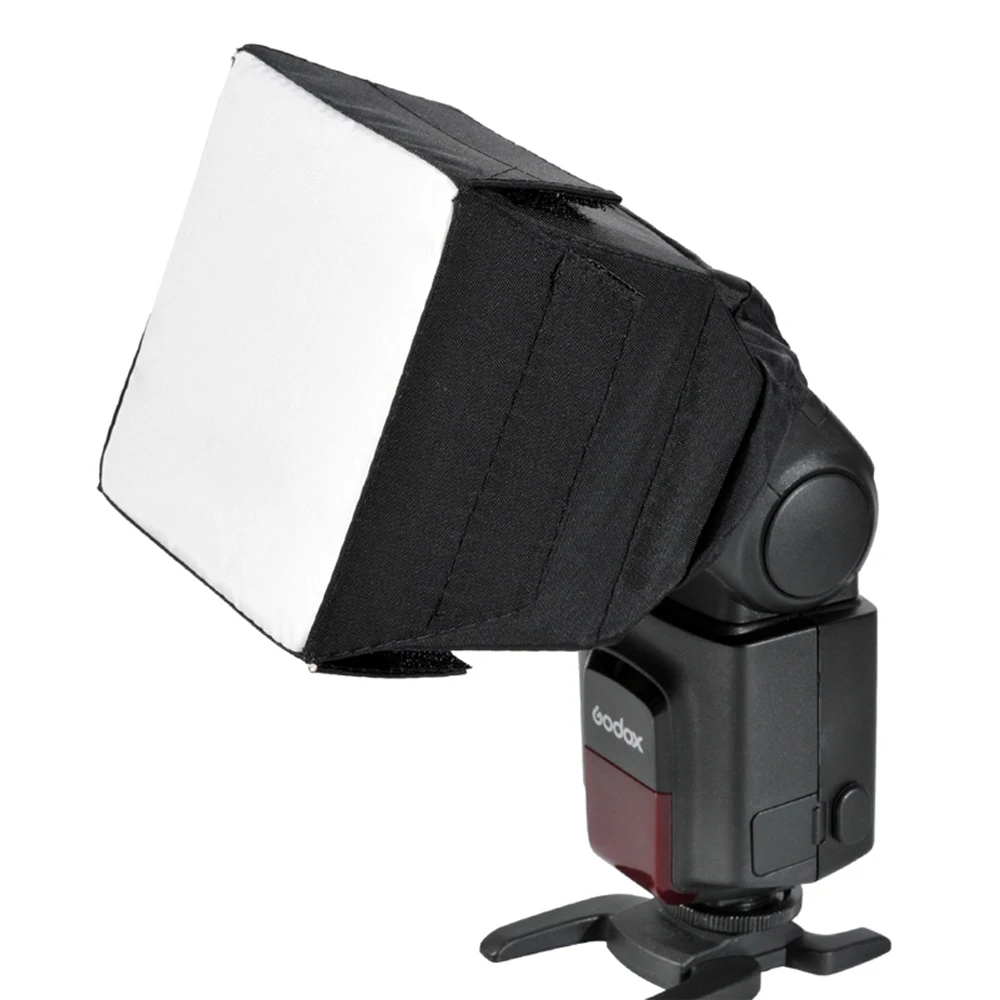 Godox Mini Универсальный софтбокс SB1010 SB1520 SB2030 10*10 см 15*20 20*30 для Камеры Вспышка Speedlite Canon