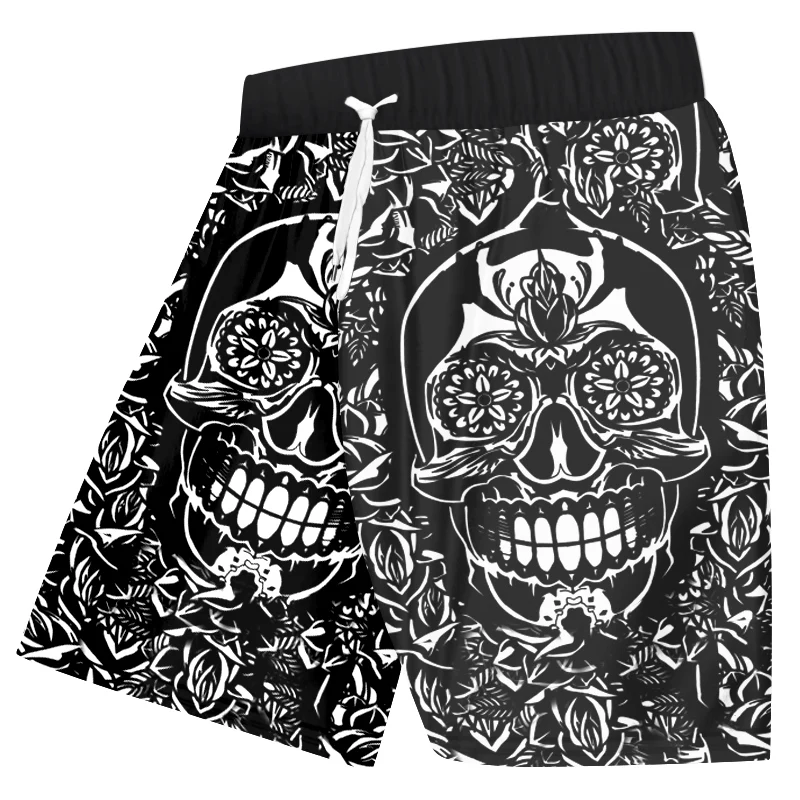 Шорты UJWI мужские пляжные быстросохнущие повседневные модные с 3d принтом