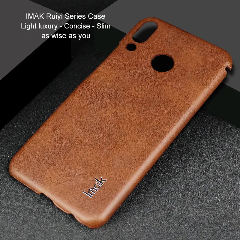 Imak Роскошный чехол Ruiyi для ASUS Zenfone 5 Zenfone 5Z чехол ZE620KL ZS620KL тонкая задняя крышка для телефона, оболочка, деловые чехлы