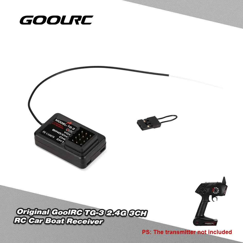 Оригинальный GoolRC TG-3 2 4G 3CH RC приемник для лодки TG3 AUSTAR AX5S передатчик автозапчасти |