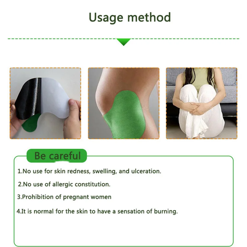 

12pcs 6pcs Wormwood Extract Health Knee Joint Ache Pain Relieving Paster Knee Rheumatoid Arthritis Patch Body Patches