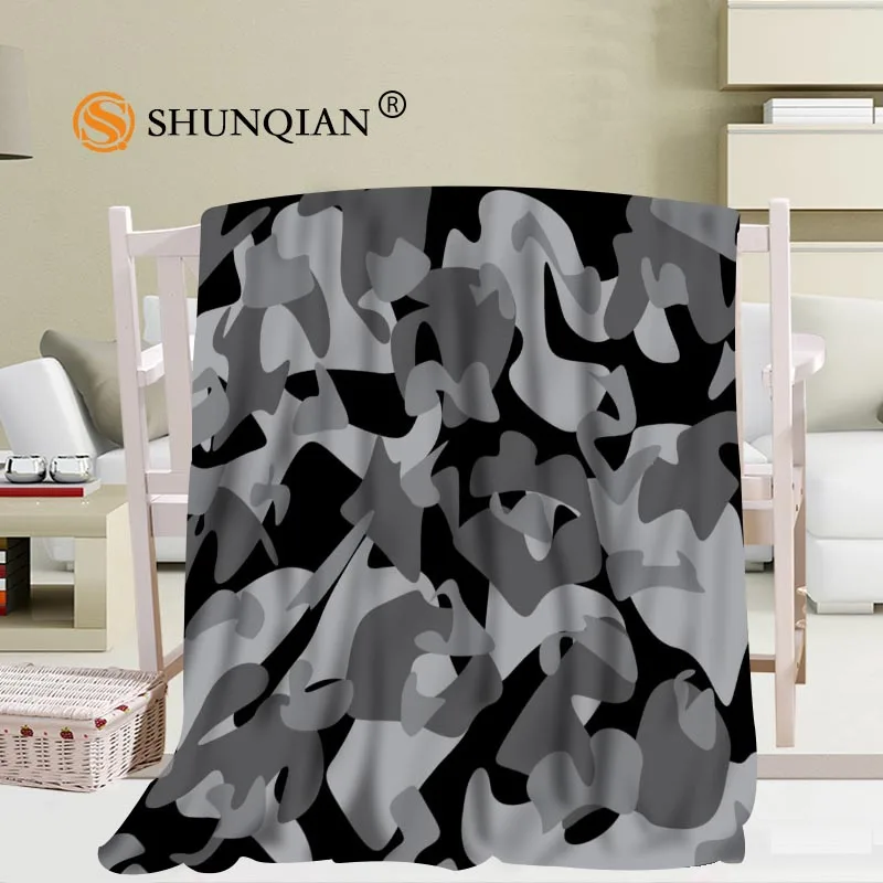 Miglior Personalizzato Camo Sfondo Coperta Morbida Fai Da Te La Tua Foto Decorazione Camera Da Letto Dimensioni 56x80 Pollici, 50X60Inch,40X50Inch A7.10