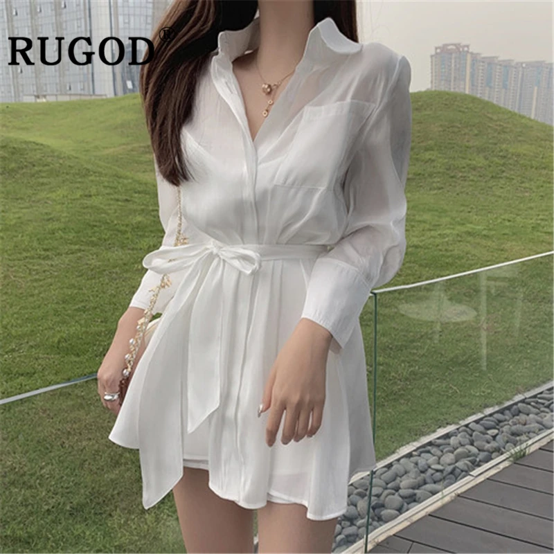 RUGOD элегантные женские комплекты из 2 предметов корейский прожектор длинные