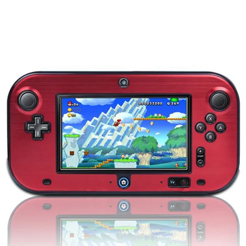 Противоударный жесткий защитный чехол для Wii U пластиковая алюминиевая