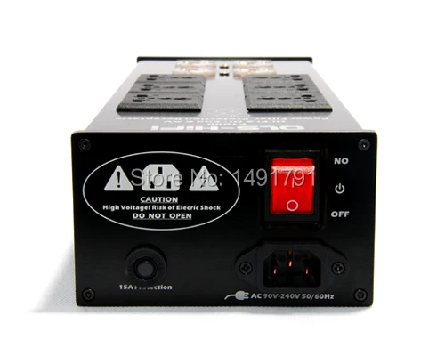 Электронный магазин фильтры для розетки QLS-HiFi F1000 F-1000 HiFi Super Audio фильтр очистки