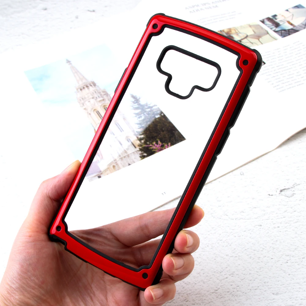 Цветной чехол для телефона Samsung Galaxy Note9 8 S10 S9 S8 Plus A7 A9 2019 A20/30/50/70 с защитой от падения