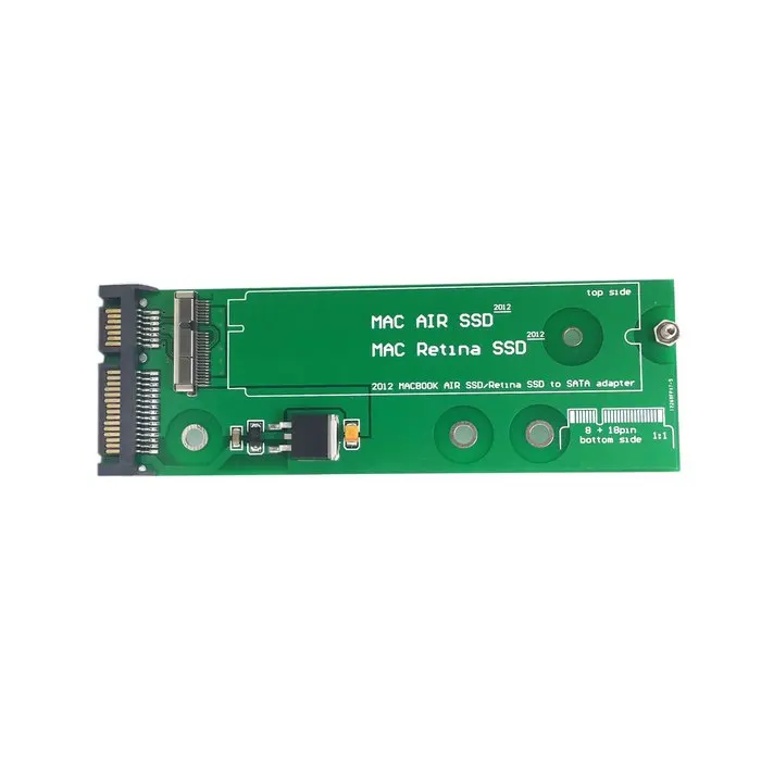 17 + 7pin SSD HDD на SATA 22Pin картридж для жесткого диска PCBA Macbook Air Pro MD223 MD224 MD231 MD232 |