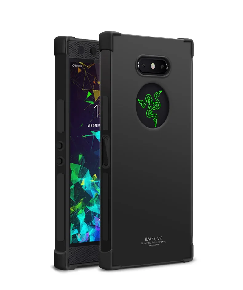IMAK Corners чехол с "воздушной подушкой" для razer Phone 2/2Gen.(5,7") Мягкий ТПУ чехол для Raser Phone 2/ полное покрытие матовый прозрачный корпус