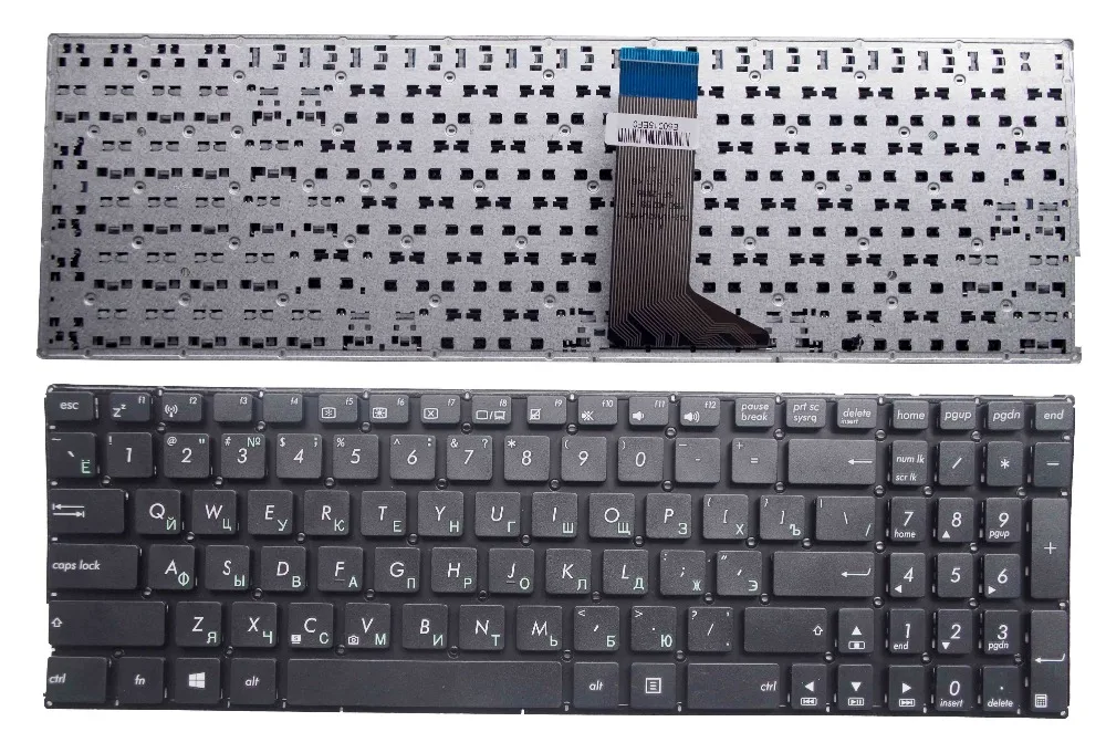 Русская клавиатура GZEELE для ASUS X553 X553M X553MA K553M K553MA F553M F553MA черная клавиатура для ноутбука RU