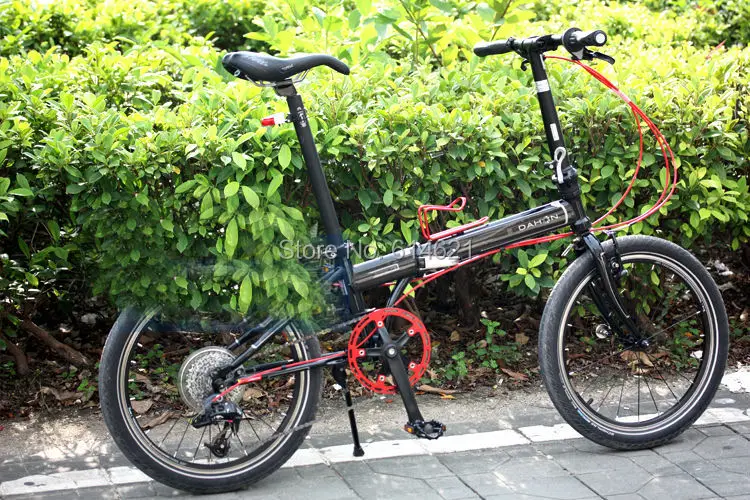 Ультра легкий оригинальный складной велосипед с ЧПУ двойной стволовой т