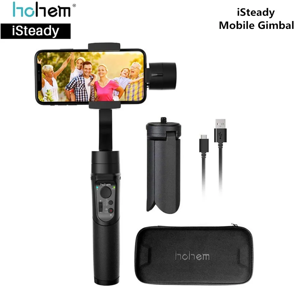 Hohem ISteady мобильный ручной карданный 3 осевой Ручной Стабилизатор для смартфона 4000