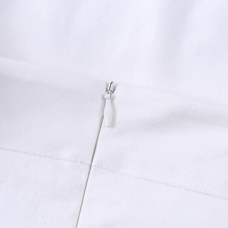 Новинка 2019 пикантные бандажные белые комбинезоны с открытой спиной Женская