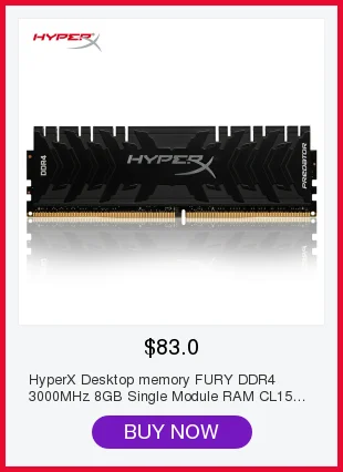 Kingston настольная Память DDR4 2400 МГц 4 ГБ 8 ГБ ПК ram Non-ECC CL17 1,2 V Unbuffered DIMM