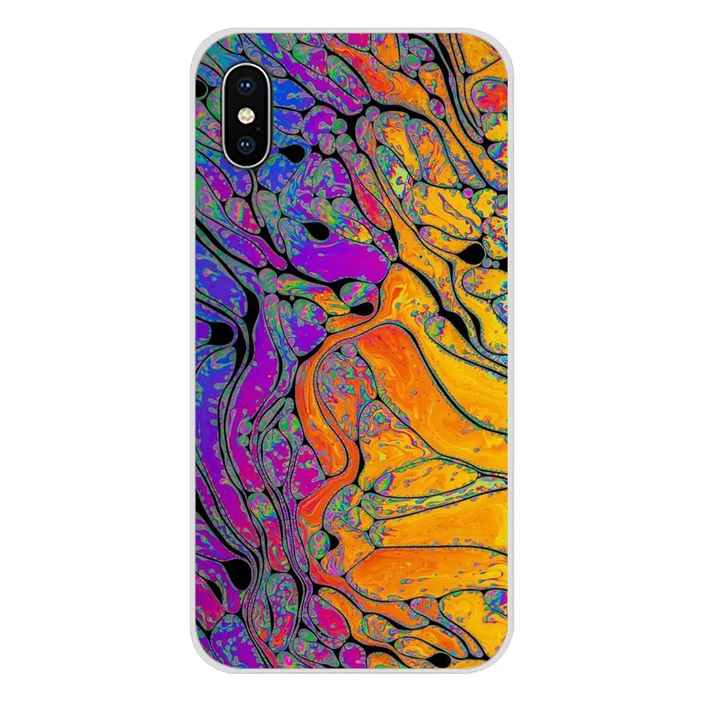 Чехол для телефона Apple iPhone X XR XS MAX 4 1 5 6 6S 7 8 Plus ipod touch абстрактные яркие аксессуары LSD