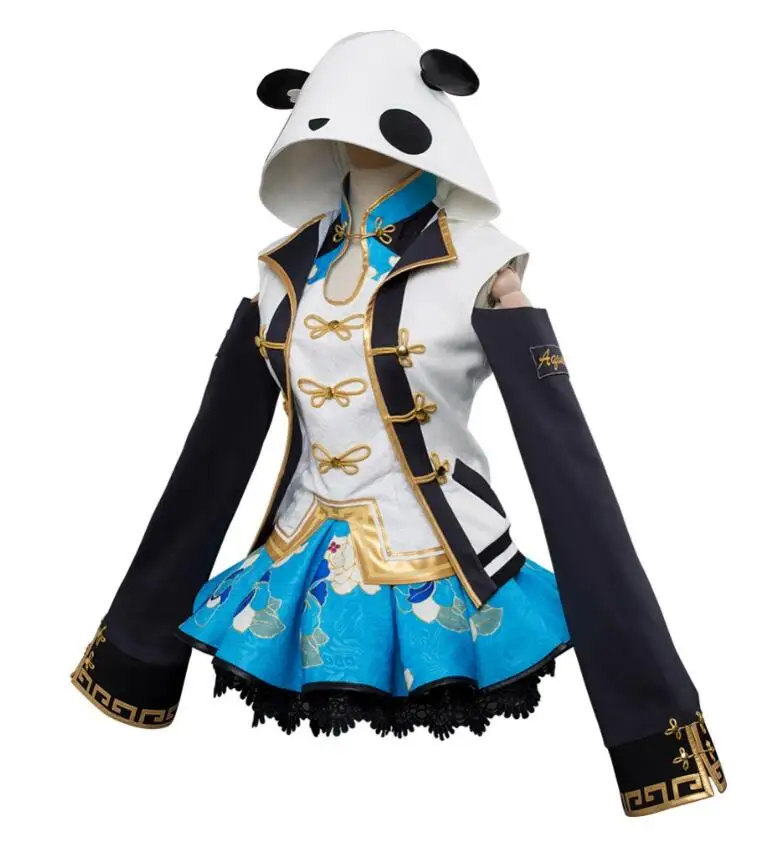 Костюм для косплея Aqours Tsushima Yoshiko Yohane костюм Чонсам девочек карнавальные костюмы