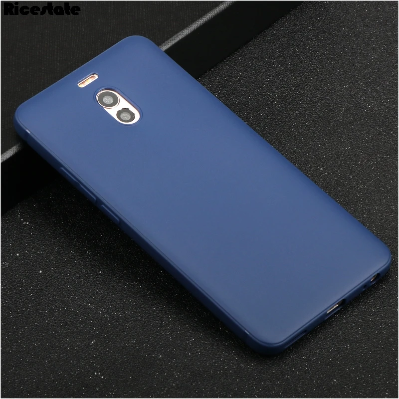 Dark Blue Качественные прозрачные и Матовые чехлы ricasate для Meizu M6S M6 m6t M5 M3 Note M3S Mini M5S M8 note Pro 7 M5C A5 чехол для телефона - Цвет: Dark Blue