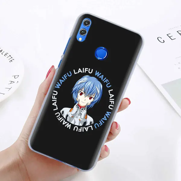 04 Waifu Sugoi чехол для телефона аниме для huawei Honor 8X 8A Pro 8C 8S 9 10 Lite 20i Honor Play Y7 Y9 крышка чехол Coque - Цвет: 04