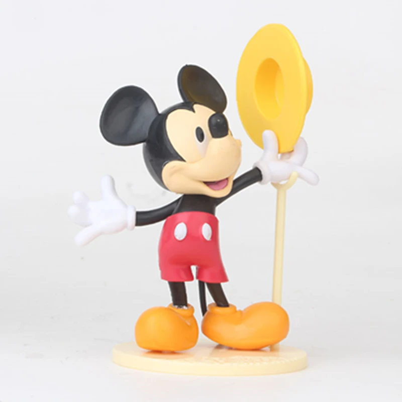 Disney new Hot 6 шт./компл. 12 см микки маус дональд дак минни мультфильм милые фигурки
