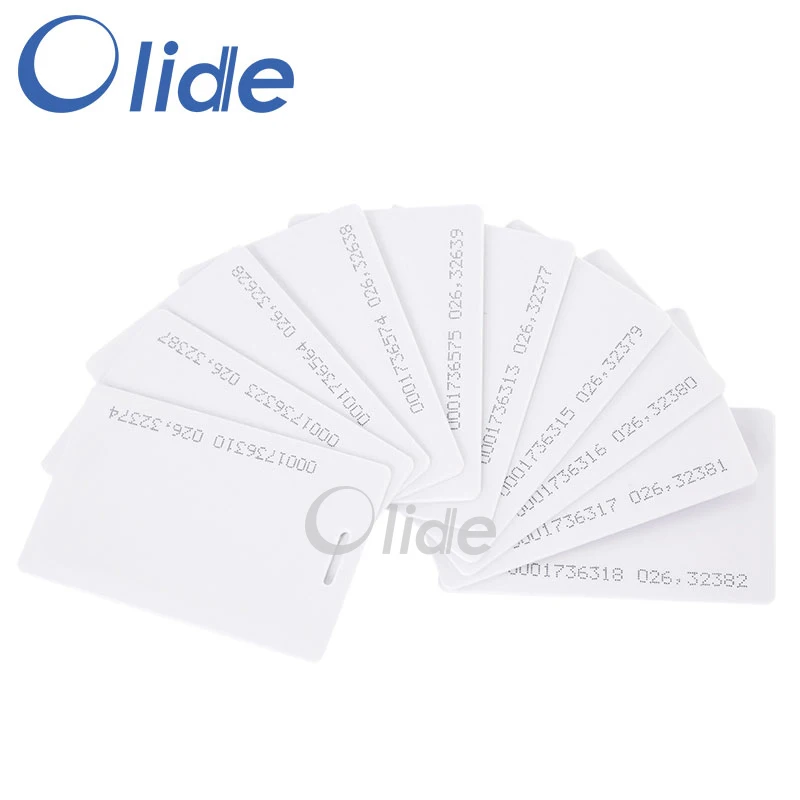 ID карта частота 125 кГц Timecard контроля доступа для системы 10 шт./лот|Наборы