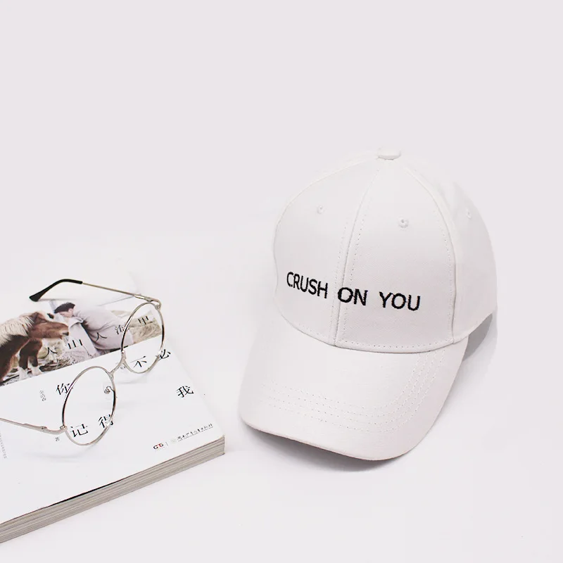 Crush On You вышивка Snapback Кепки хип-хоп пара Любовник шляпа лето папа Шапки Для женщин Для мужчин Trucker Бейсбол Кепки s повседневное регулируемый
