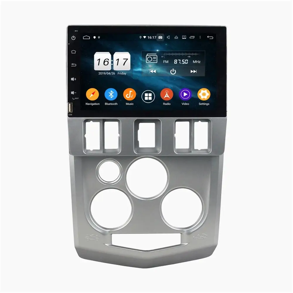 DSP PX6 1 din 8 &quotAndroid 10 4 Гб + 64 ГБ Автомобильный DVD GPS для Renault Logan L90 стерео радио Wi Fi Bluetooth