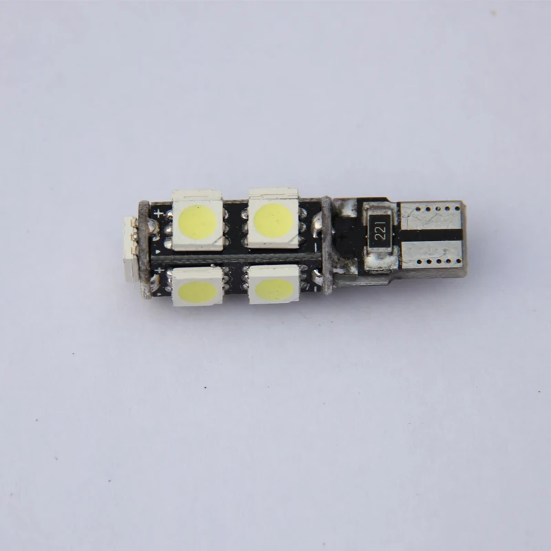 100 шт. canbus T10 9SMD 5050 автомобиля 194 168 192 W5W 9 светодиодный s светильник авто лампы Клин