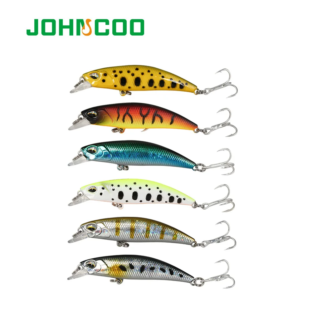 Johncoo JERKBAIT 60SR рыболовная приманка 60 мм 4 5 г Тонущая в виде гольяна искусственная