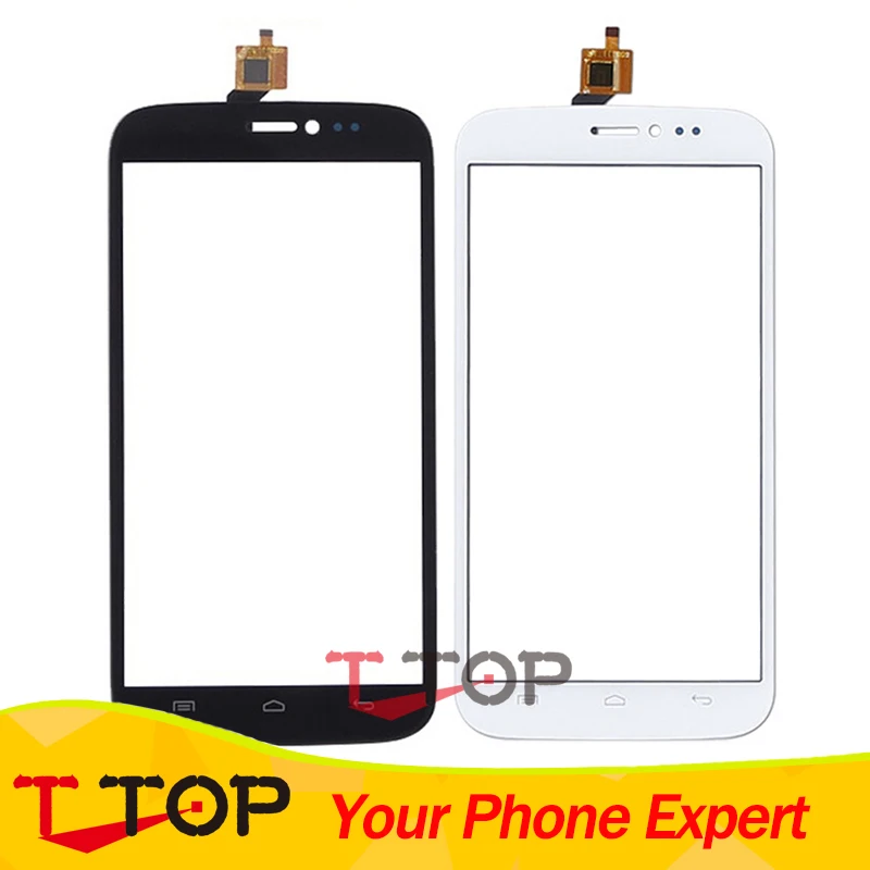 5.7 inch Front Glass Panel Len For Wiko Darkside Touch Screen Digitizer Replacement Parts With Good Quality 1PC/Lot | Мобильные