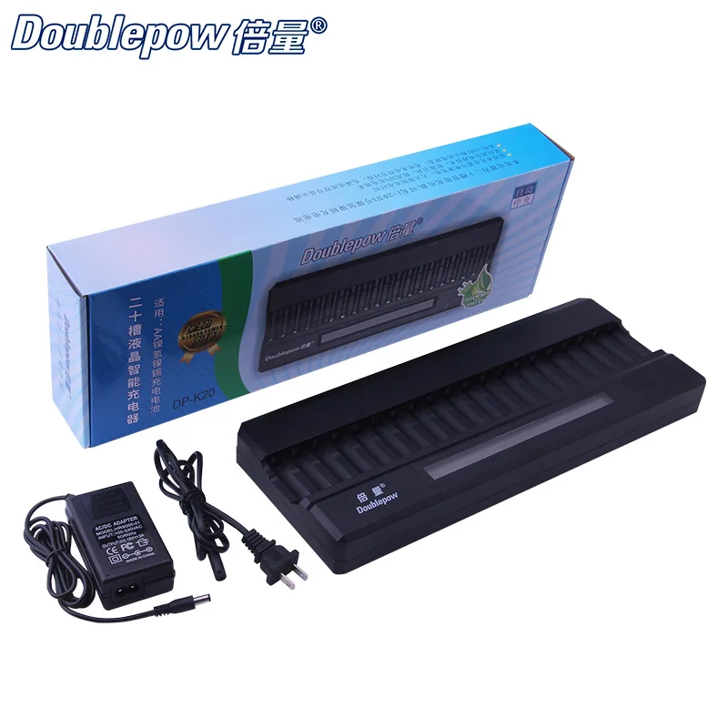 20 слотов doulepow DP-K20 DC 12 В 2A lcd интеллектуальное устройство для ускоренной зарядки 1 2
