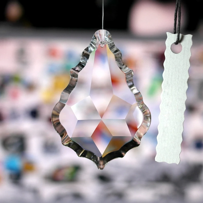 Clear Chandelier Glass Crystals Lamp Prisms Parts Hanging Drops Pendants 38mm | Лампы и освещение
