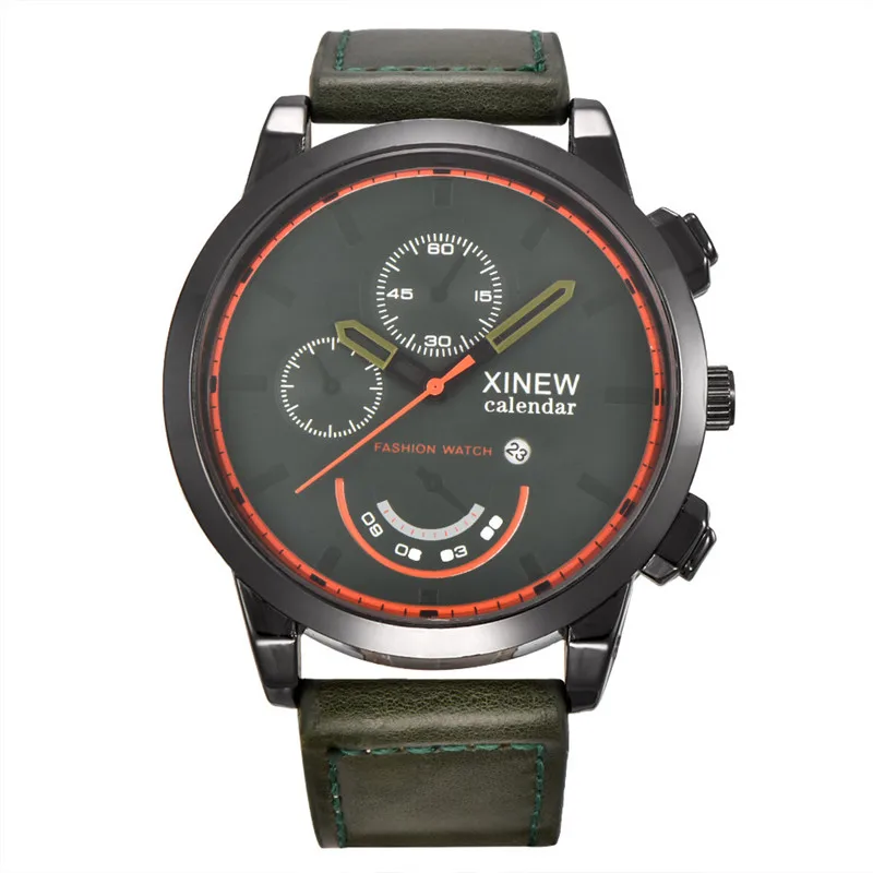 2017 винтажные классические мужские водонепроницаемые спортивные Кварцевые