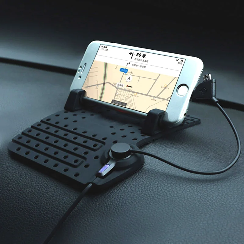 Универсальная автомобильная подставка для зарядки крепление сотового телефона