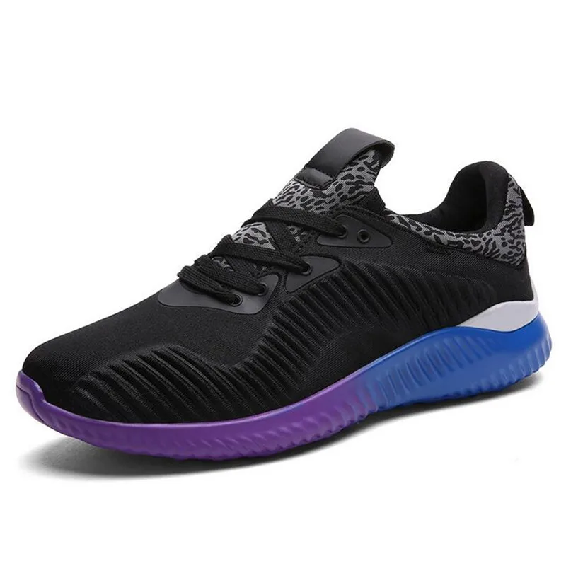 2017 Весенняя Новинка Мужская мода летающие ботинки мужские туфли Корейская